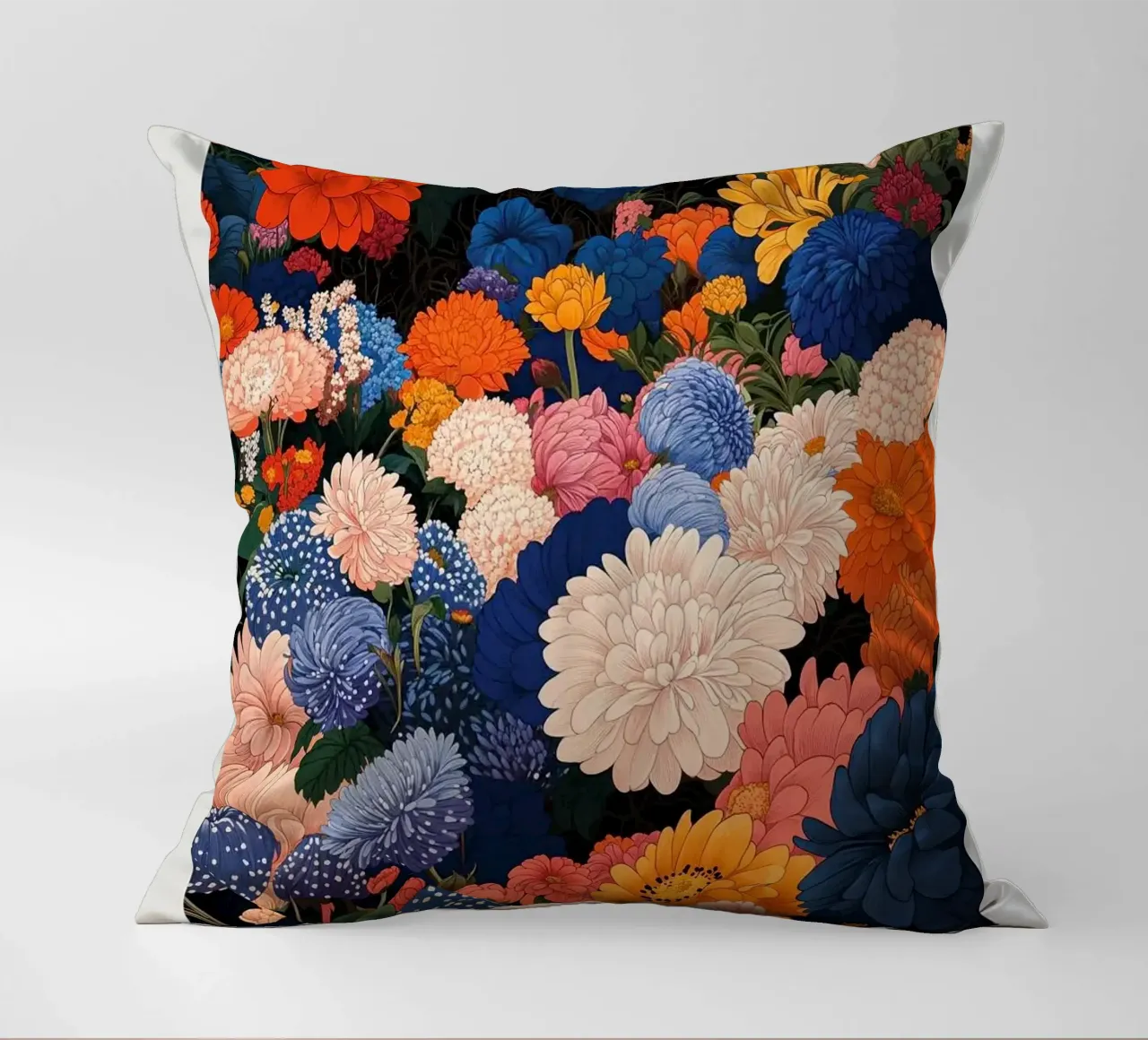 fiori crisantemi cuscino da Luke Yaeger