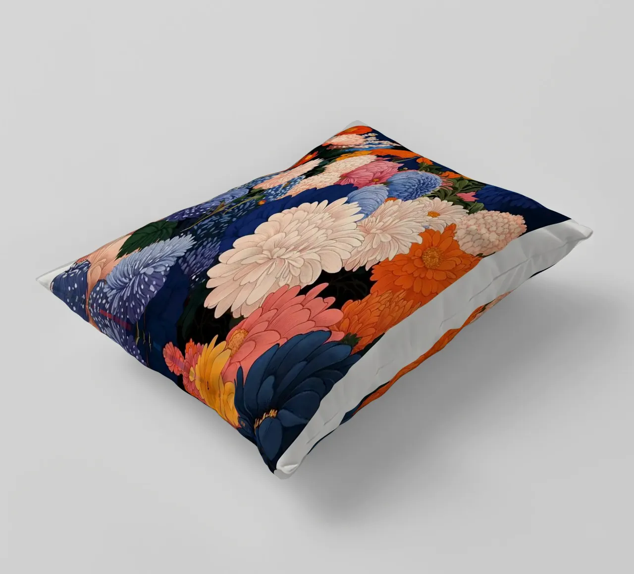 fiori crisantemi cuscino da Luke Yaeger