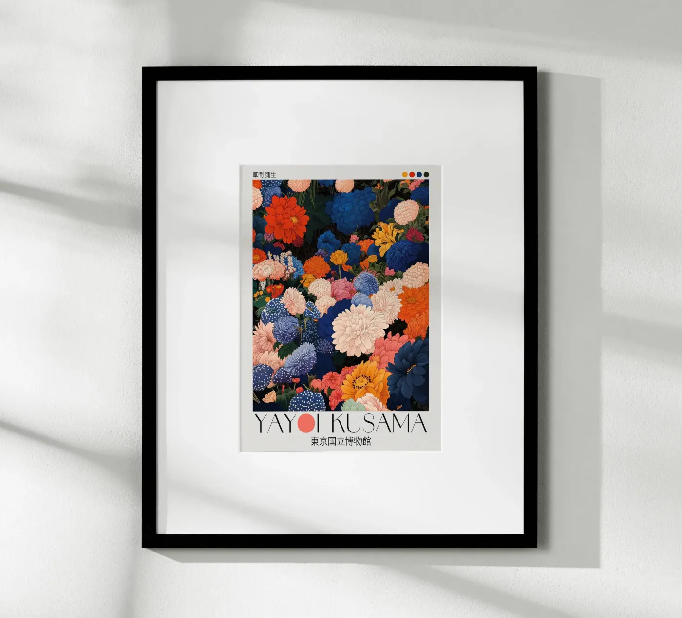 flowers chrysanthemums poster da Luke Yaeger