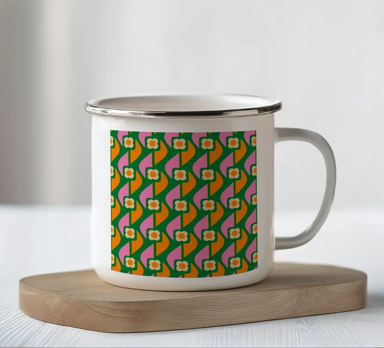 oijoi tazza in smalto da fummelhummel