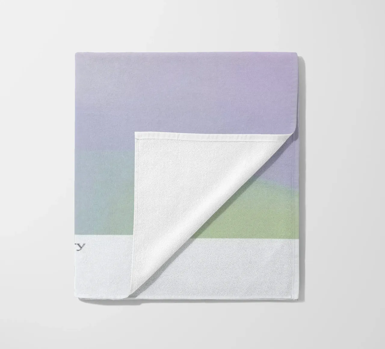Gemini Abstract Aura Strandtuch von cafelab