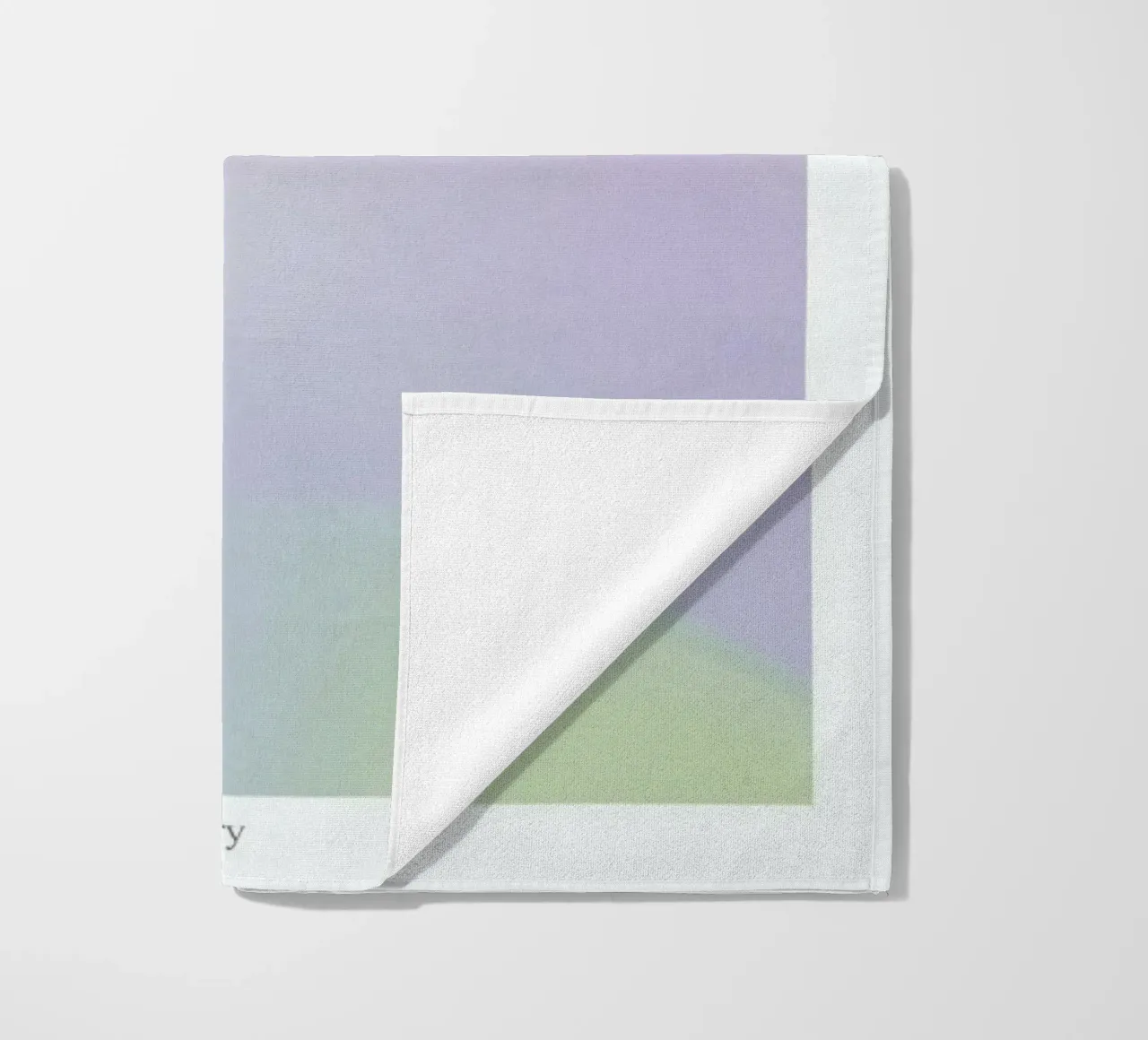 Gemini Abstract Aura Strandtuch von cafelab