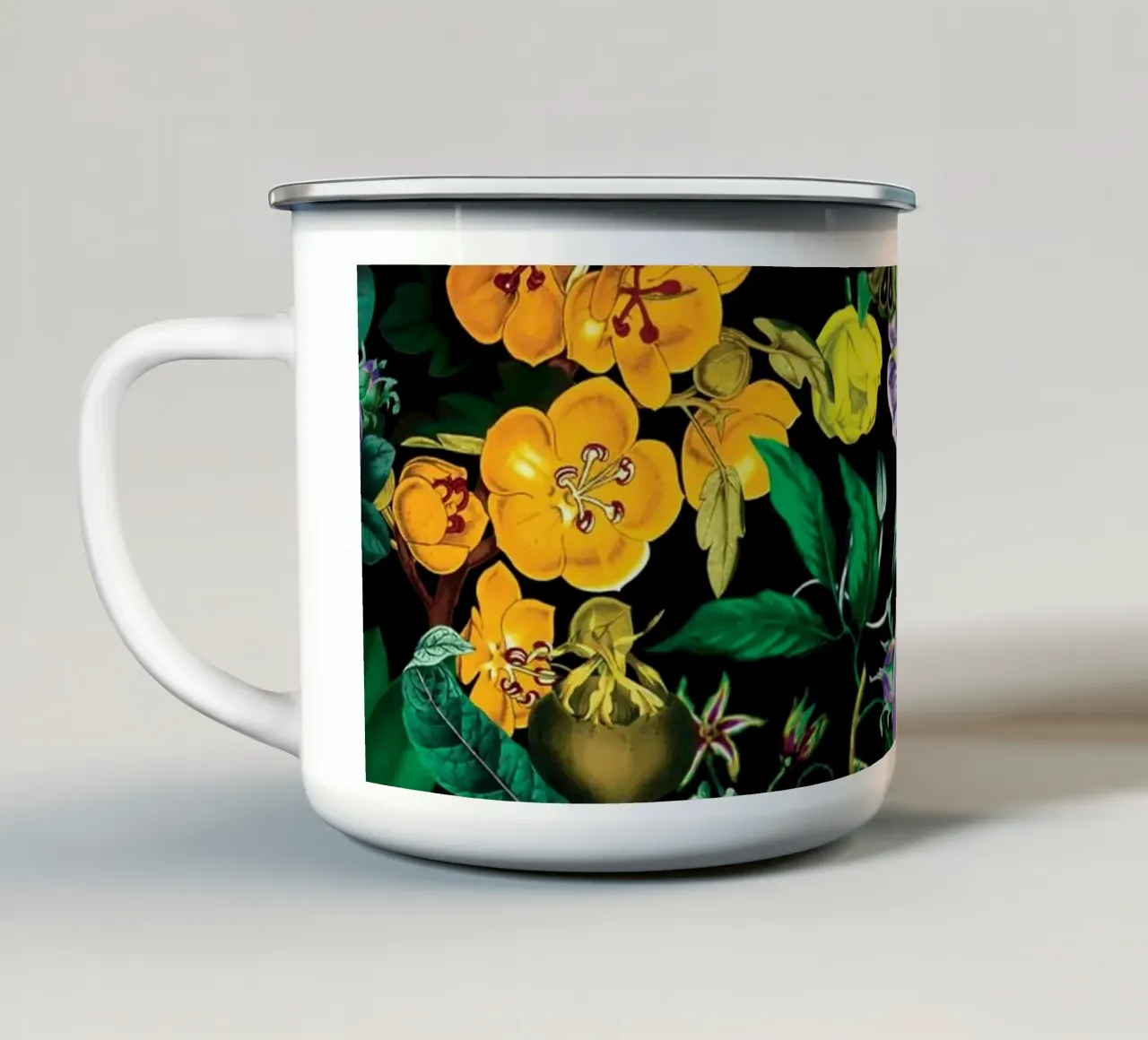 Future Nature II tazza in smalto da burcukorkmazyurek