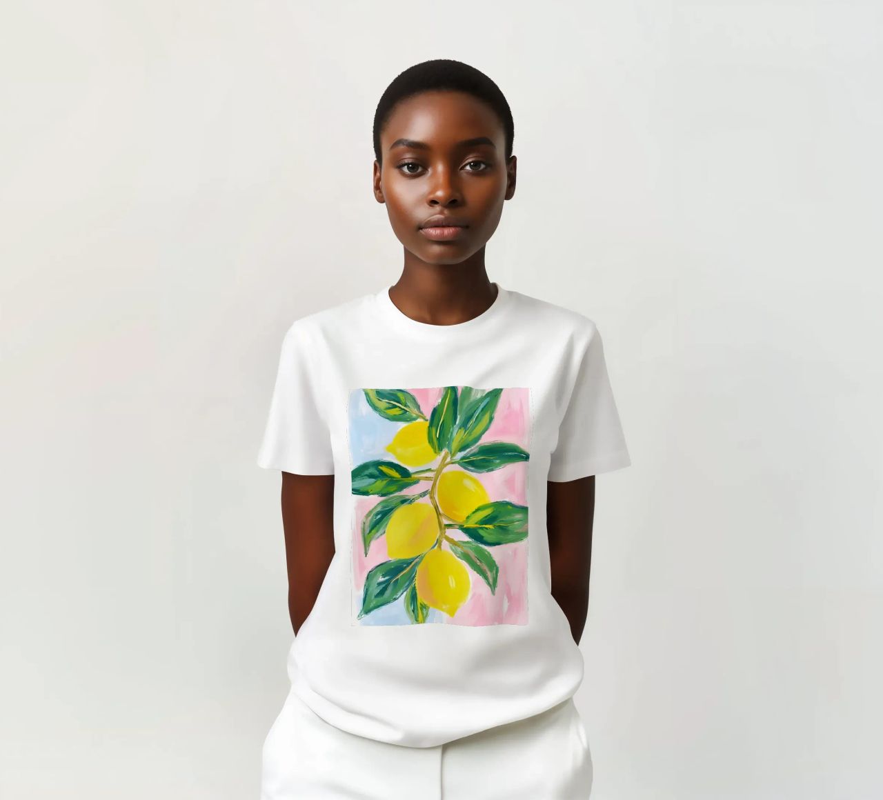 Albero di limone t-shirt da Ohkimiko