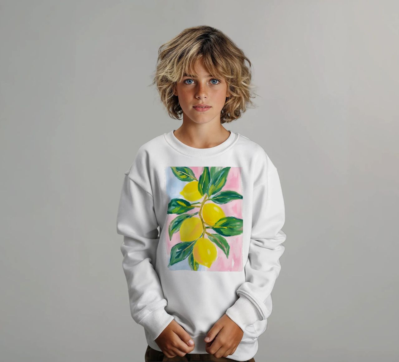 Albero di limone felpa bambino da Ohkimiko