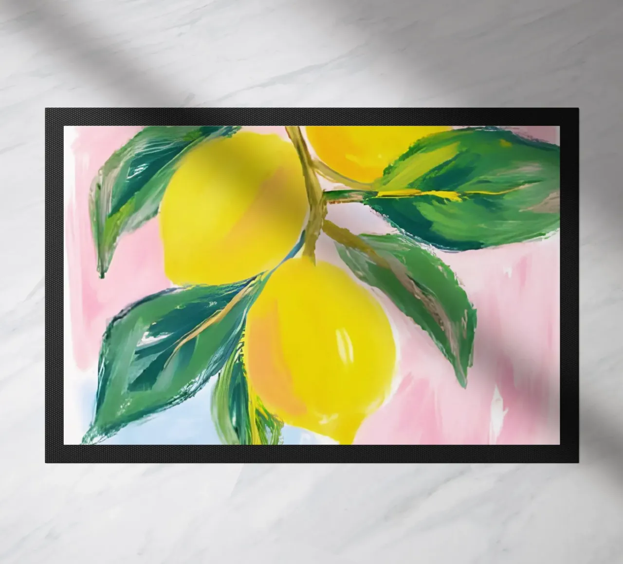 Lemon tree doormat by Ohkimiko