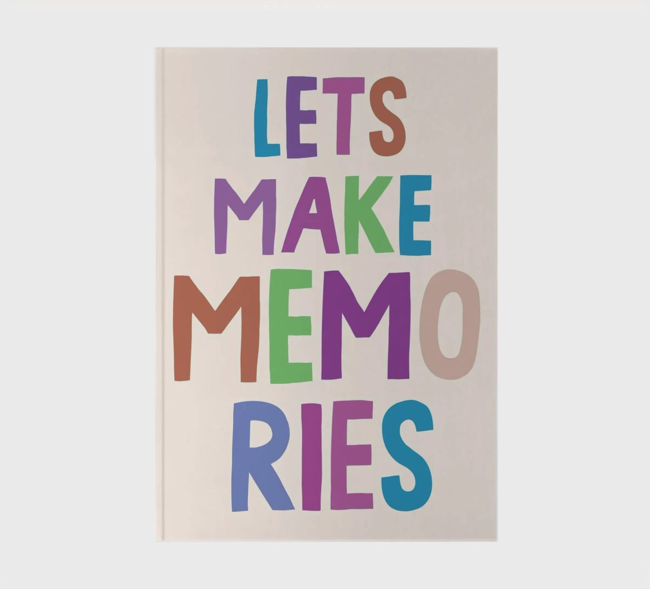 lets make memo ries notebook by Andara shop
