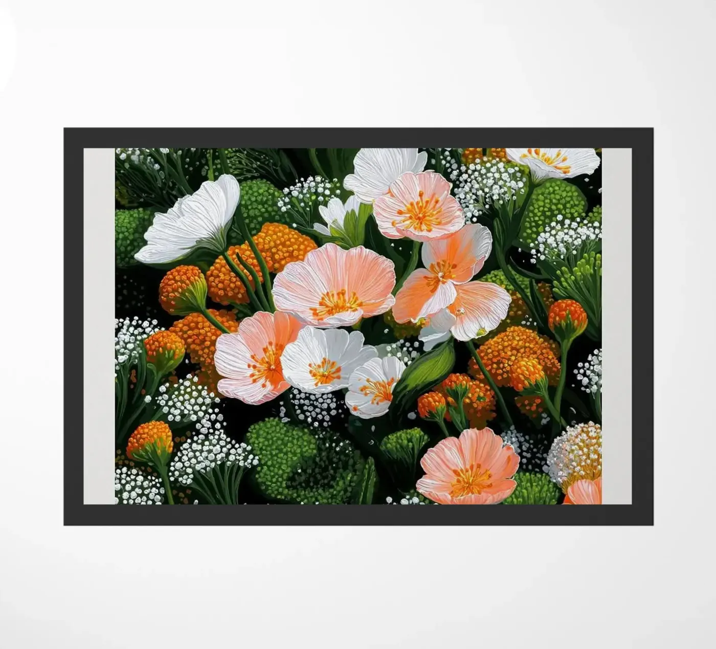 Blumenblätter Fußmatte von Luke Yaeger