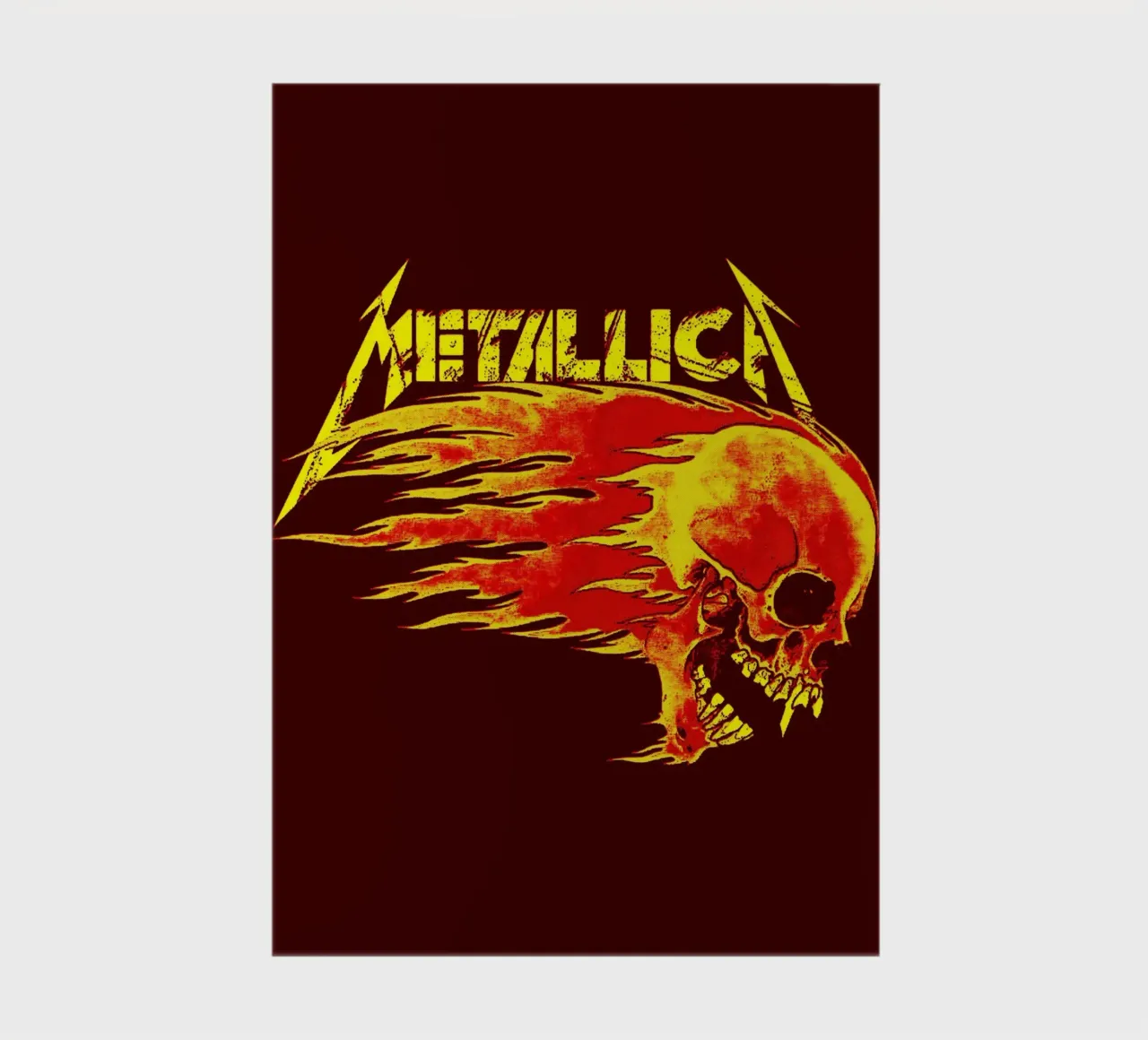 metallica band art notebook by vanhesling