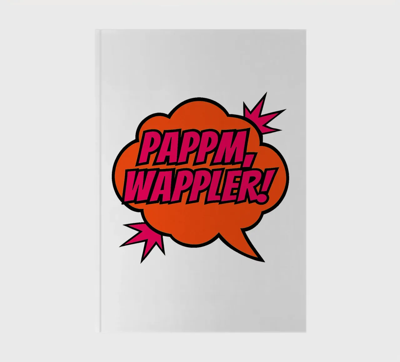 PAPPM, WAPPLER! notebook by Vintage Van Gogh