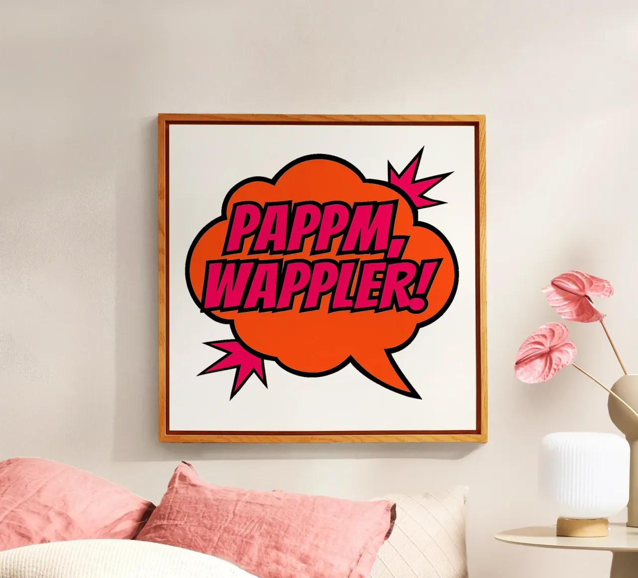 PAPPM, WAPPLER! plexiglass da Vintage Van Gogh