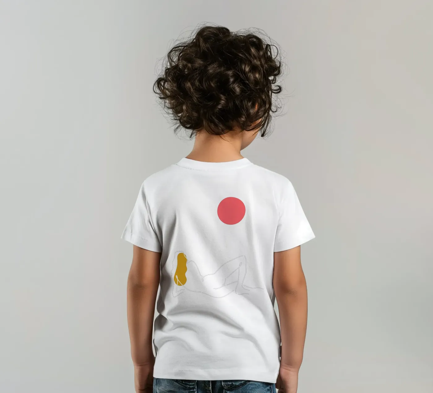 Moon t-shirt bambini da Ninhol