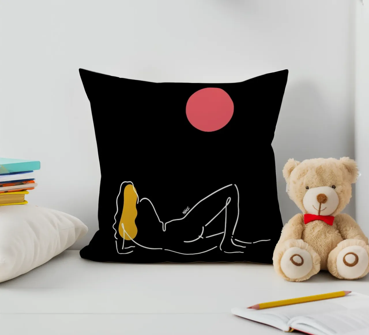 Moon cuscino da Ninhol