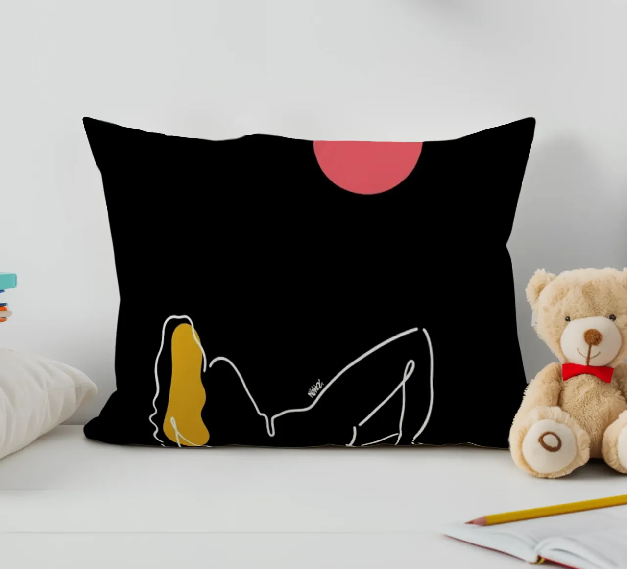 Moon cuscino da Ninhol