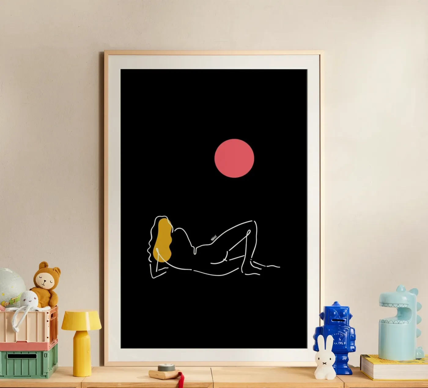 Moon Poster von Ninhol
