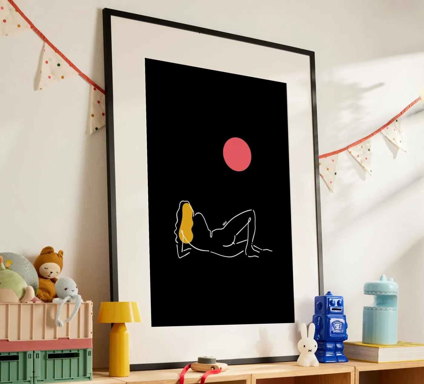 Moon poster van Ninhol