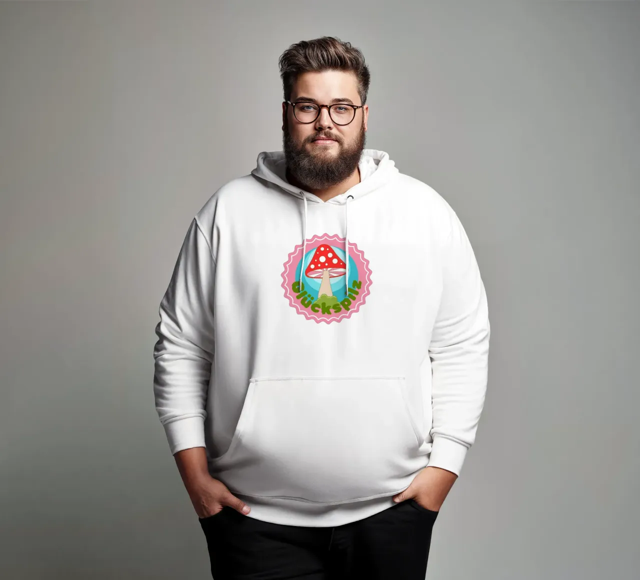 glückspilz felpa con cappuccio da fummelhummel