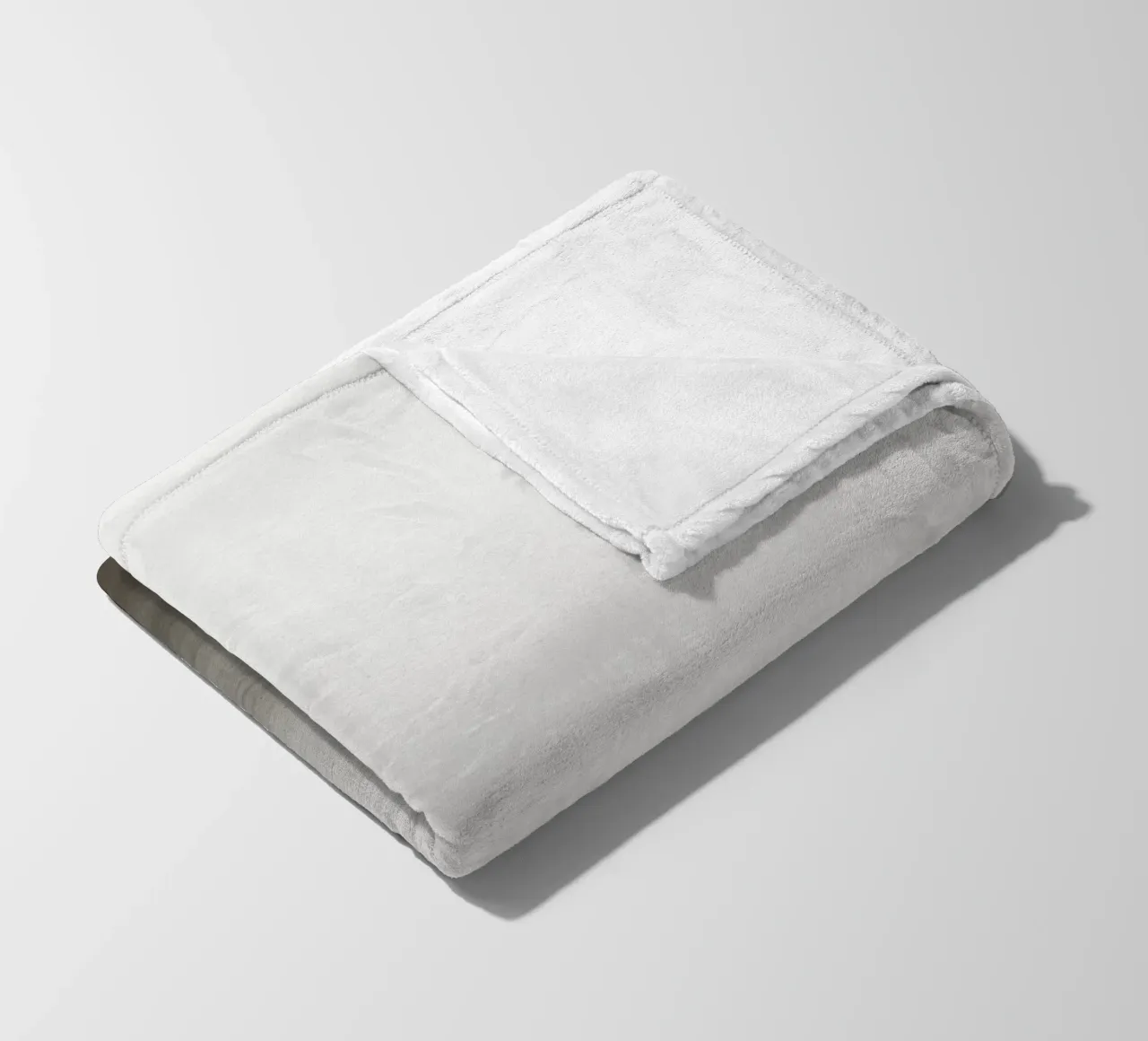 Gradiente di acquerello grigio taupe coperta in pile da NouveauPrints