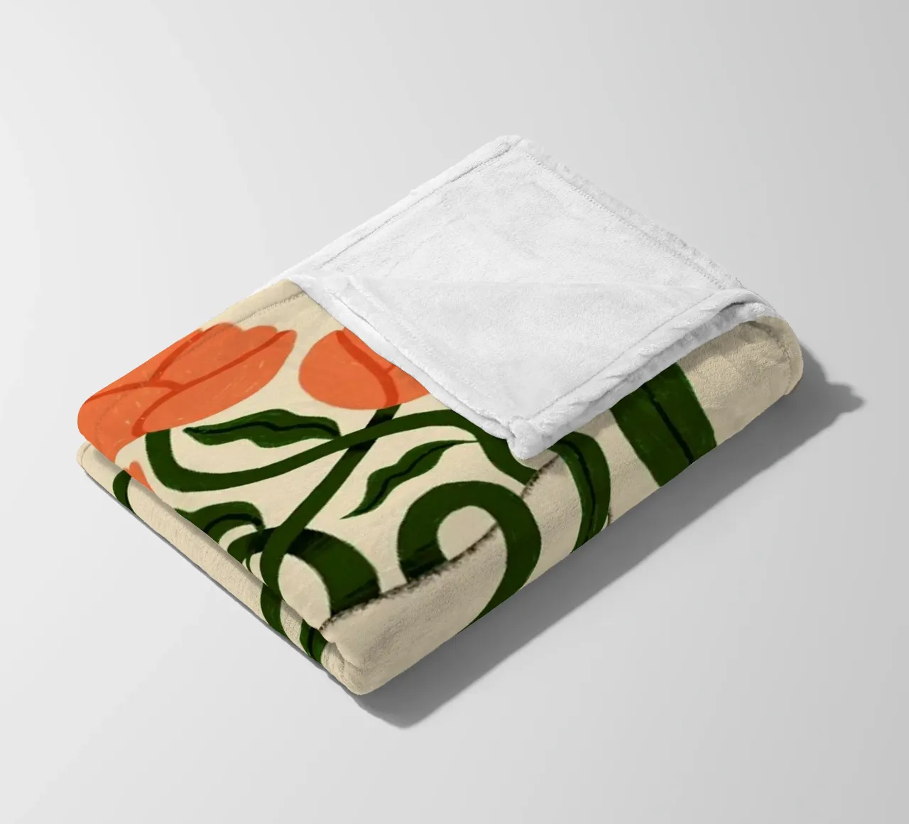 Marigolds in Motion coperta in pile da Pure