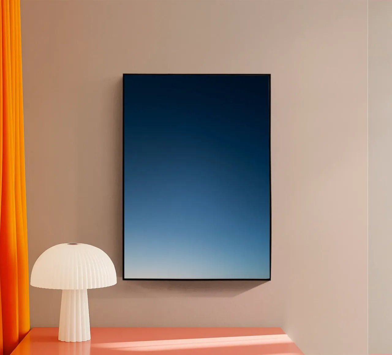 Blaue Stunde plexiglass da Flo Klein