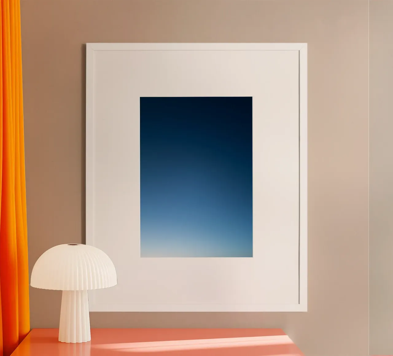 Blaue Stunde carta hahnemühle da Flo Klein