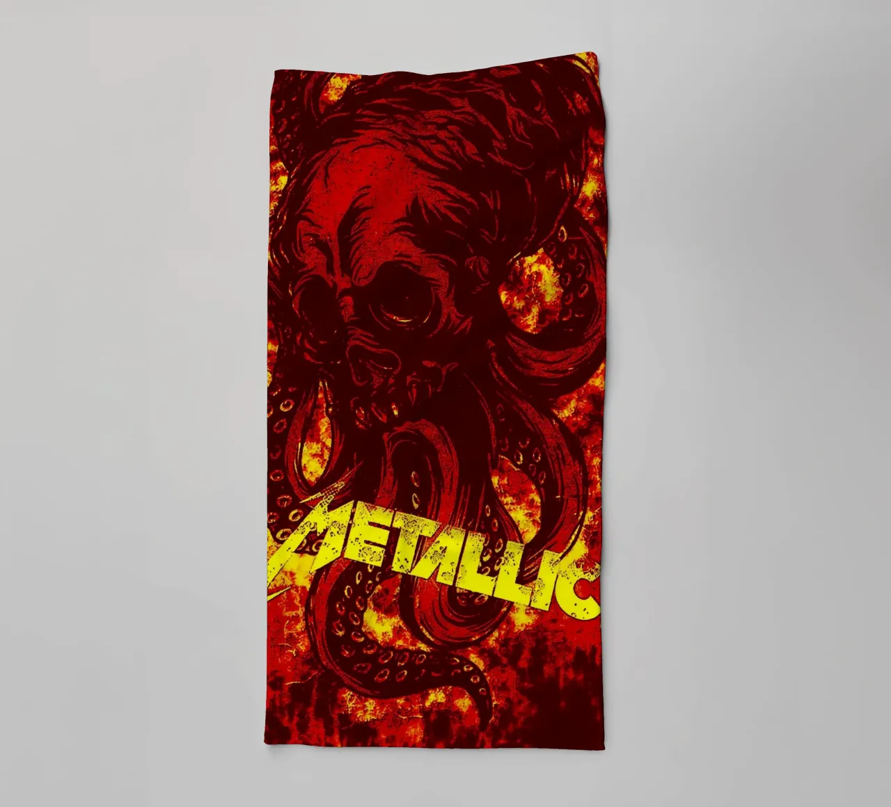 metallica band art asciugamano da bagno da vanhesling
