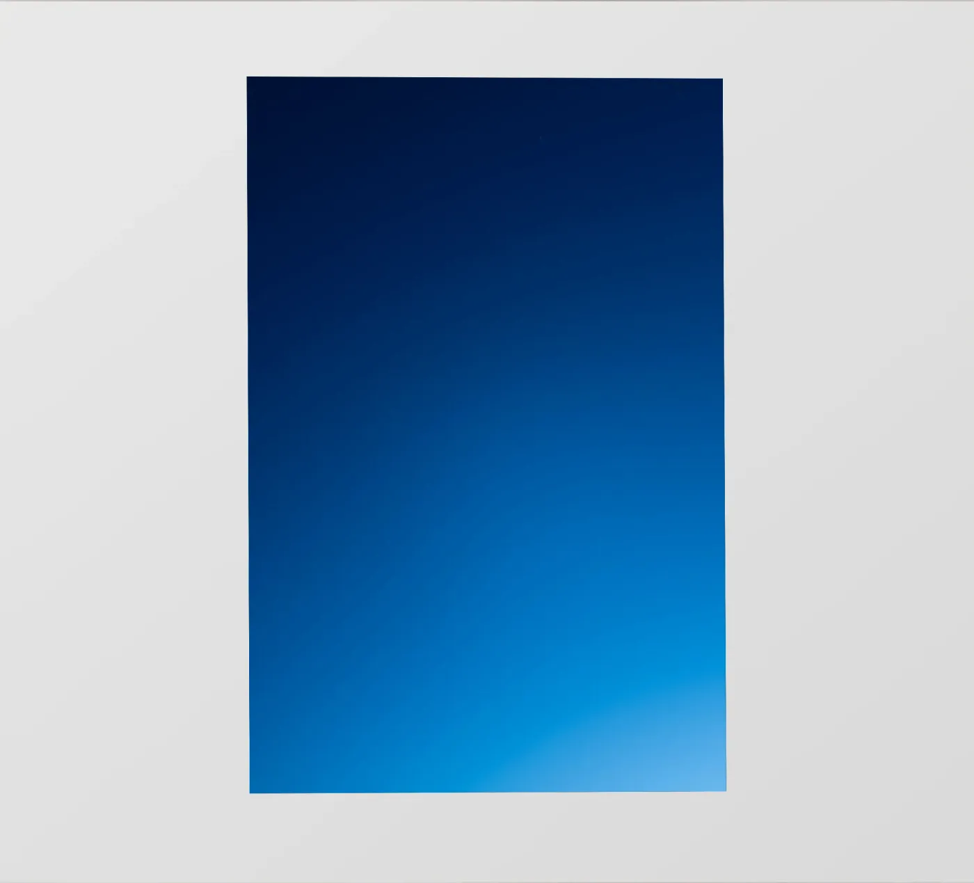 Blau fotobehang van UrbanART