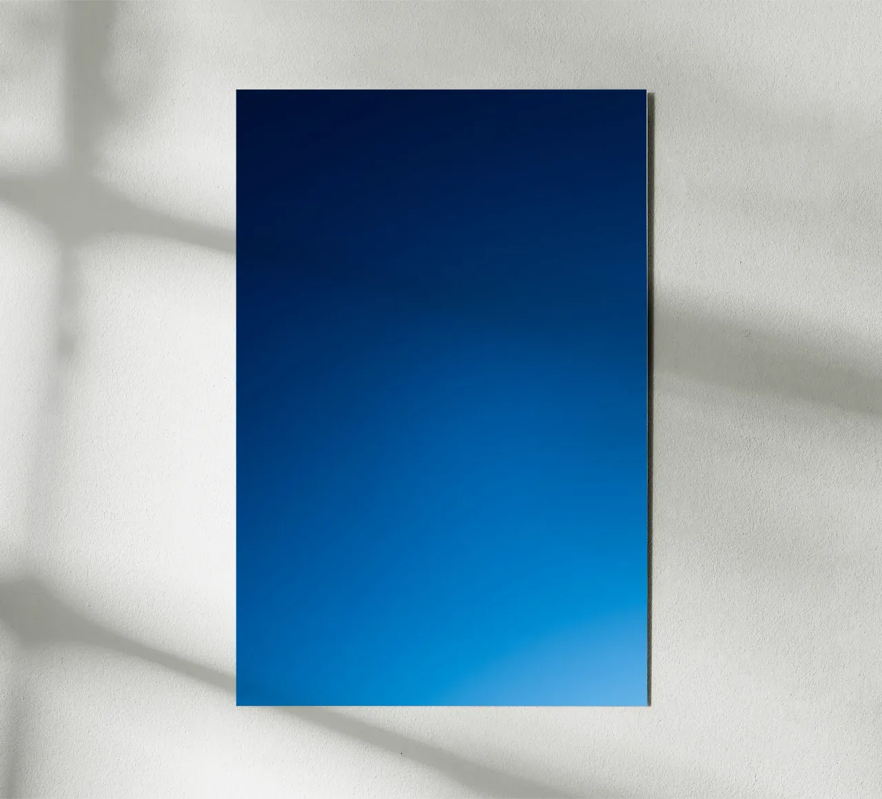 Blau alluminio dibond da Flo Klein