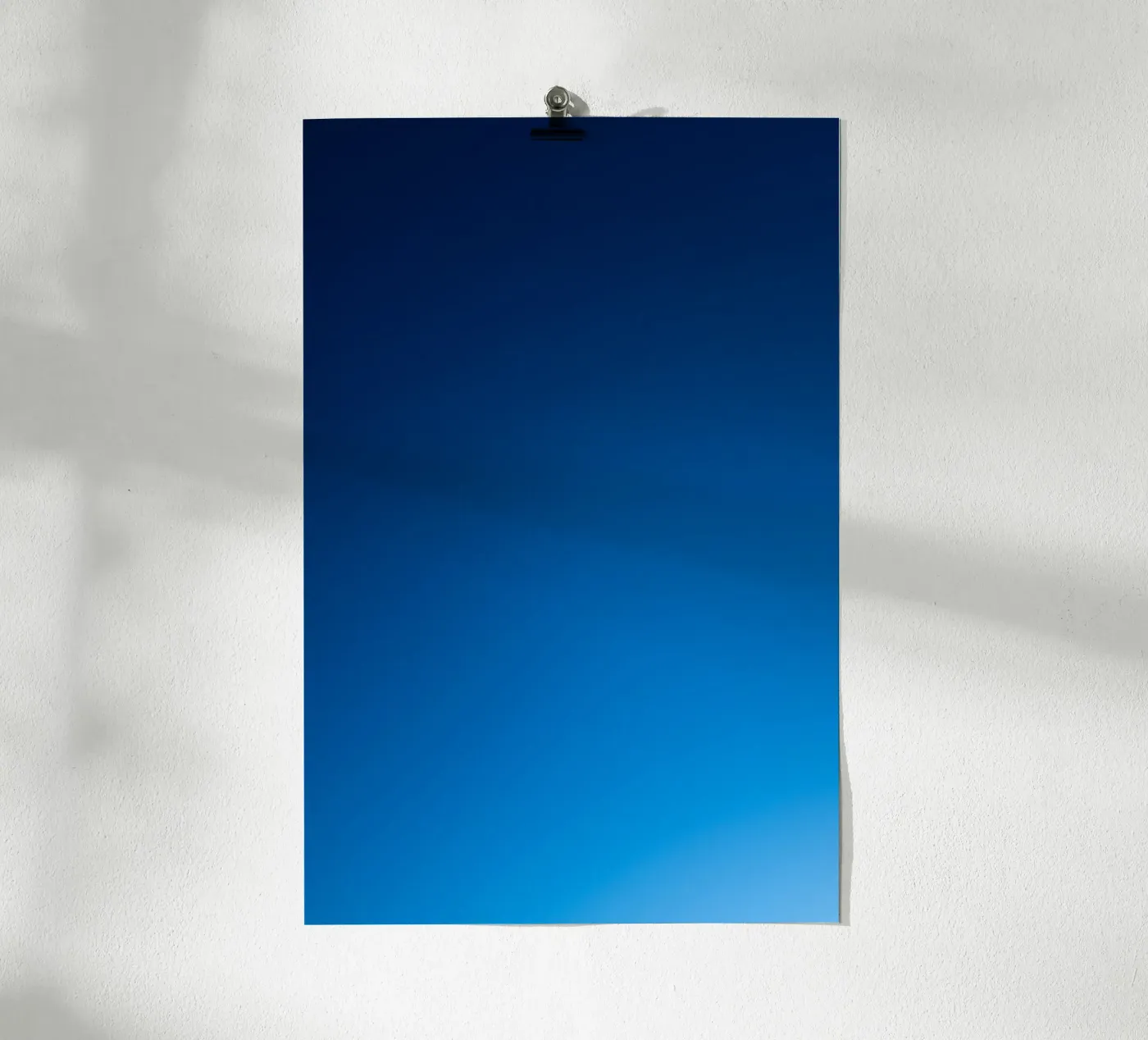 Blau Poster von UrbanART