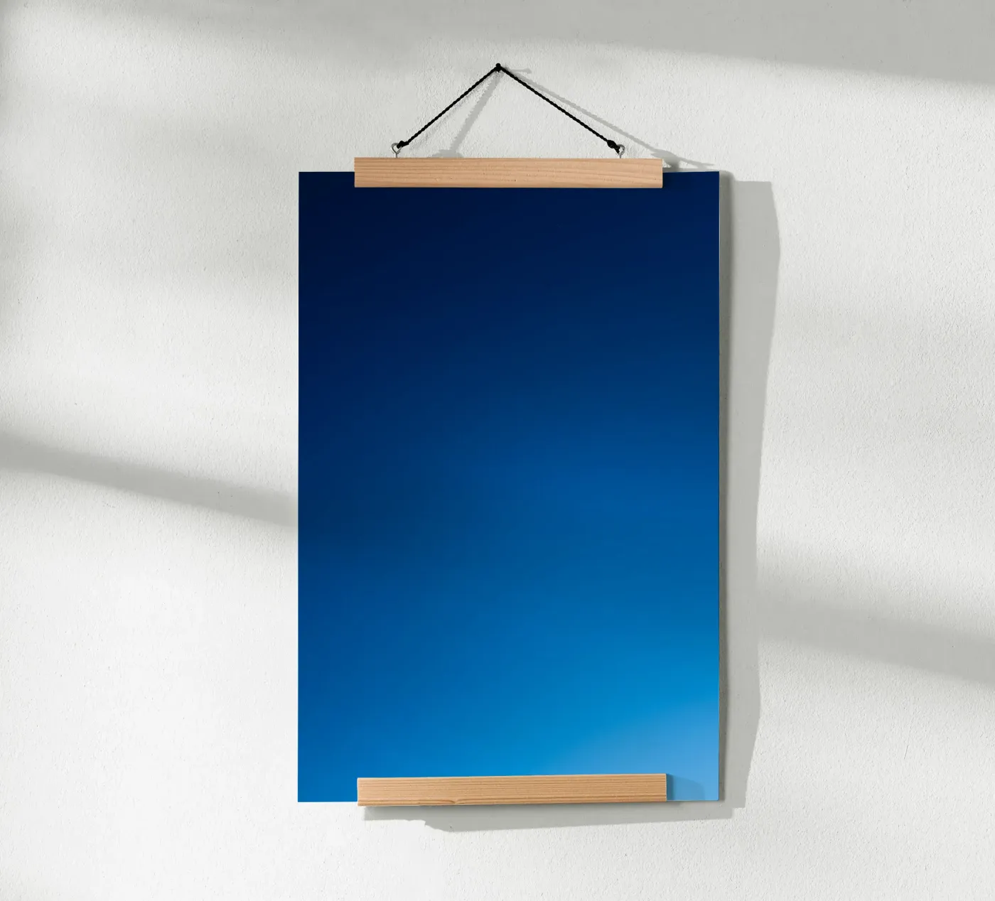Blau Poster von UrbanART
