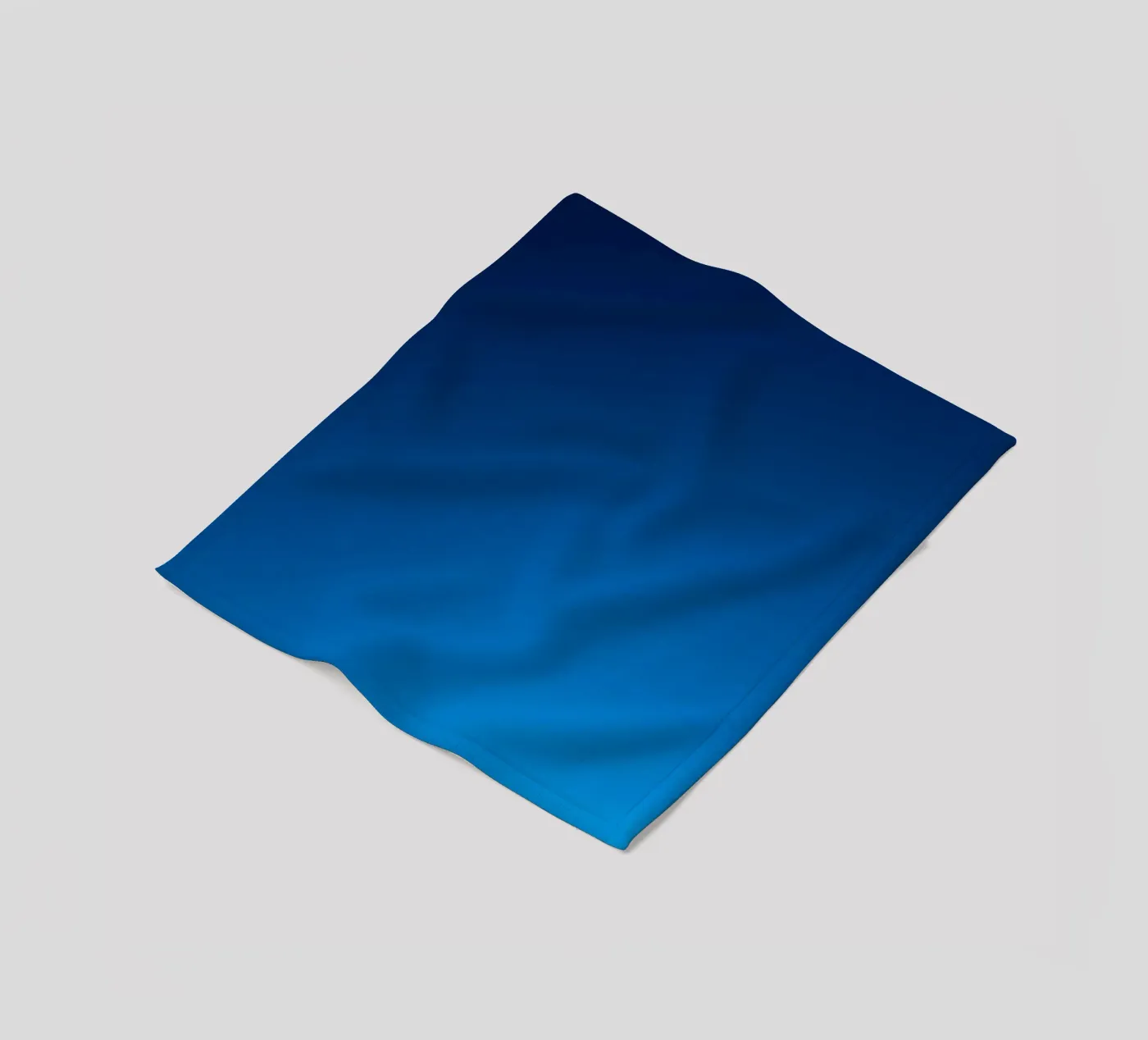 Blau Fleecedecke von UrbanART
