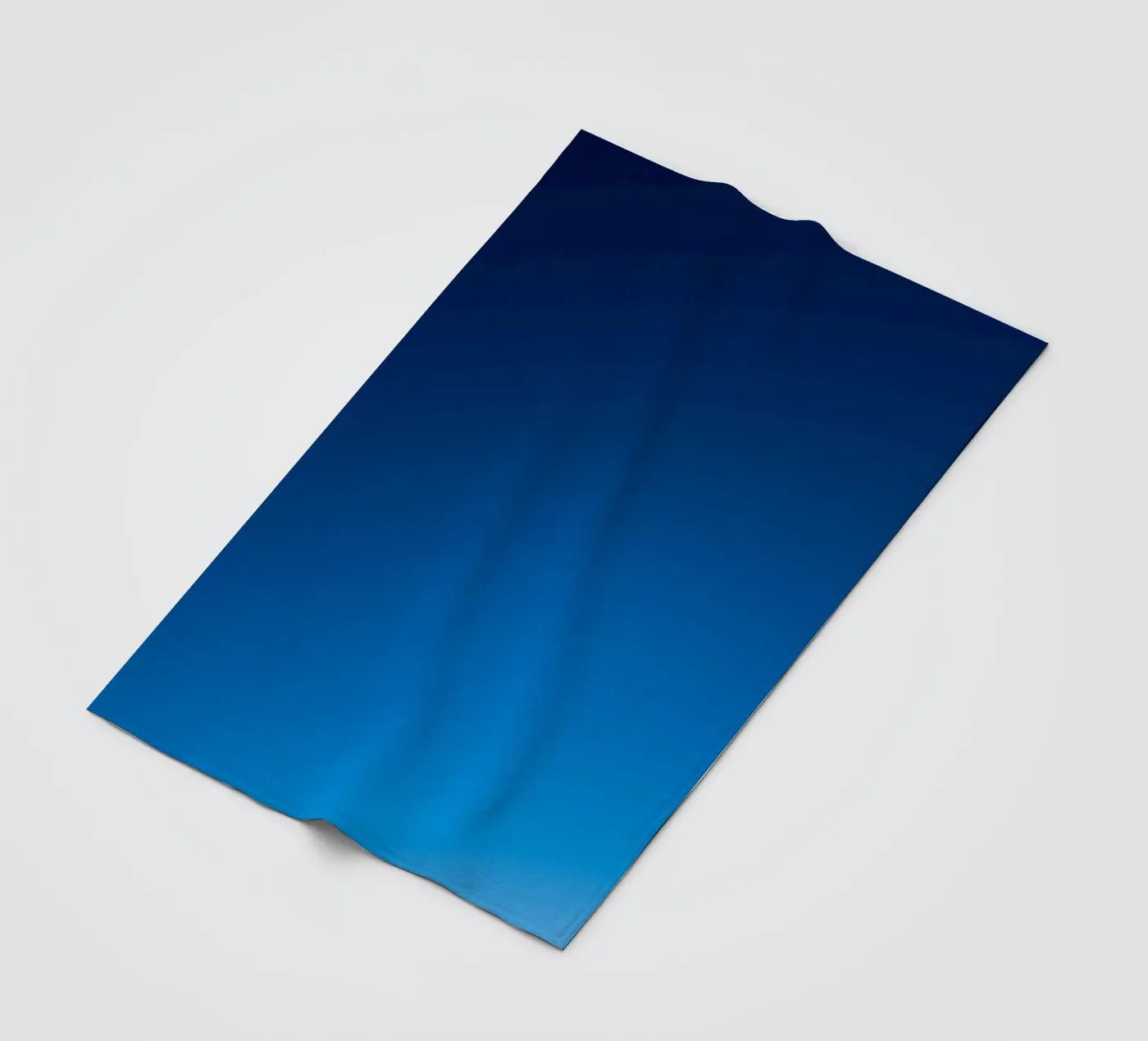 Blau fleecedeken van UrbanART