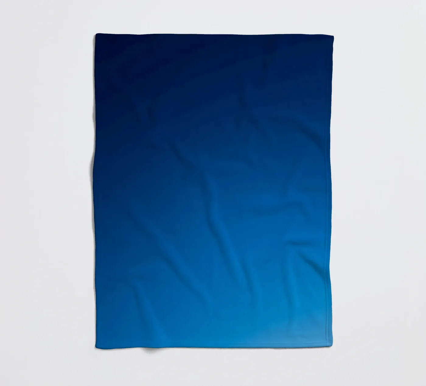 Blau Fleecedecke von UrbanART