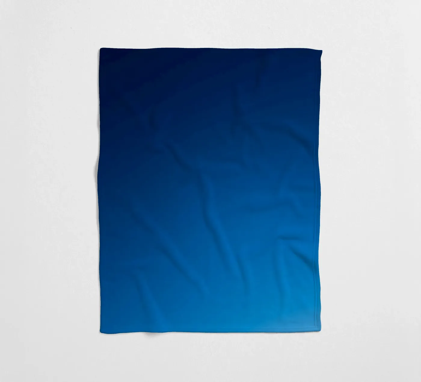 Blau Fleecedecke von UrbanART