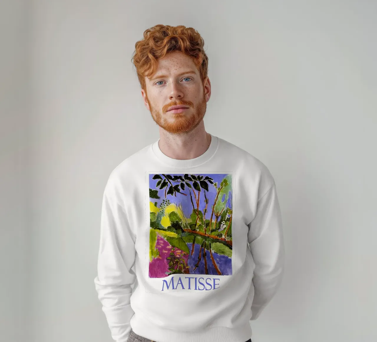 reverside view sweatshirt by sazkia art