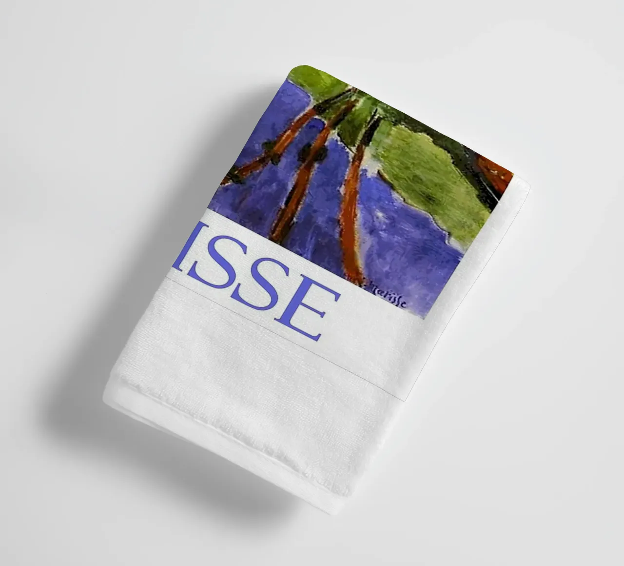 reverside view towel by sazkia art