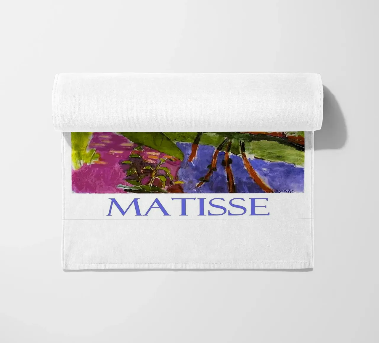 reverside view beach towel by sazkia art