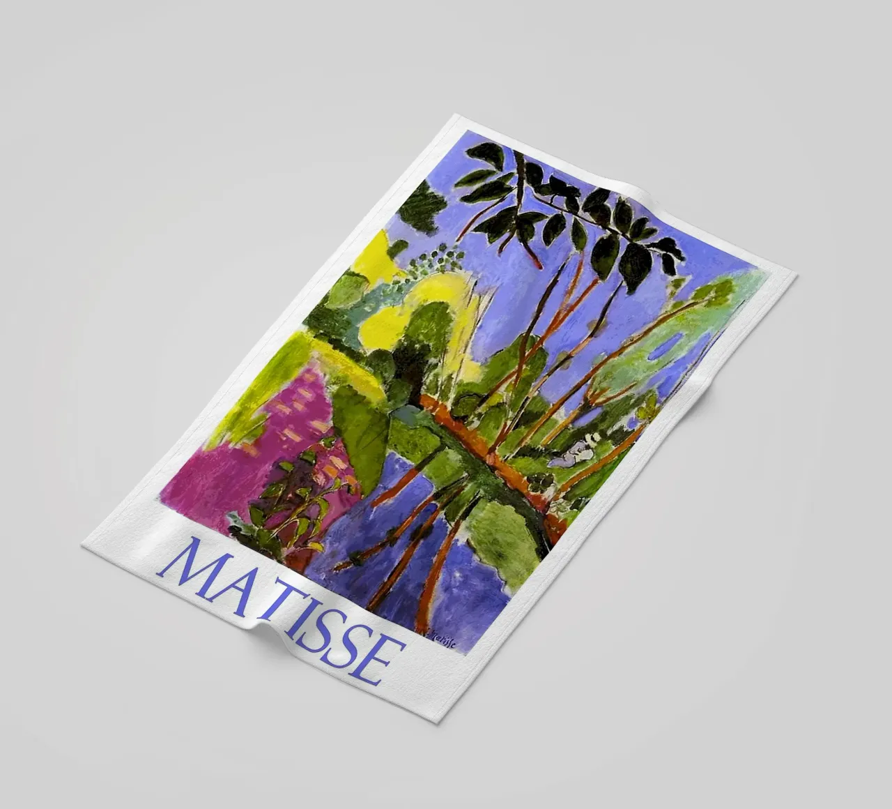 reverside view beach towel by sazkia art