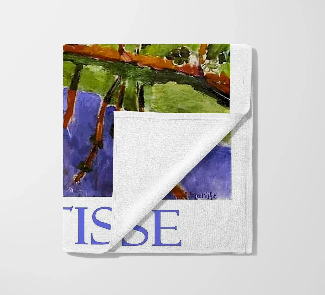 reverside view beach towel by sazkia art