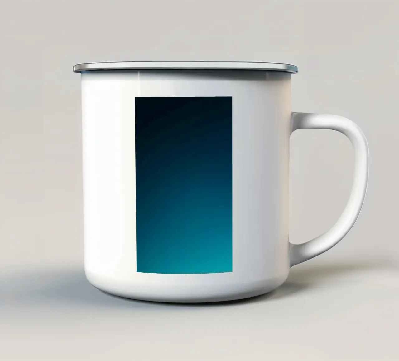 Sky tazza in smalto da Flo Klein