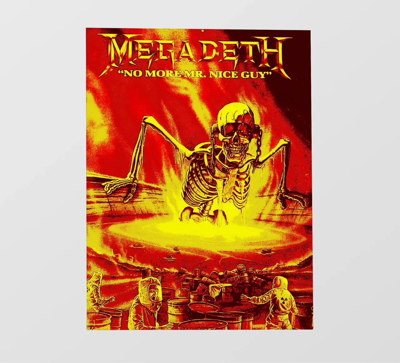 megadeth band art pellicola backlit da vanhesling