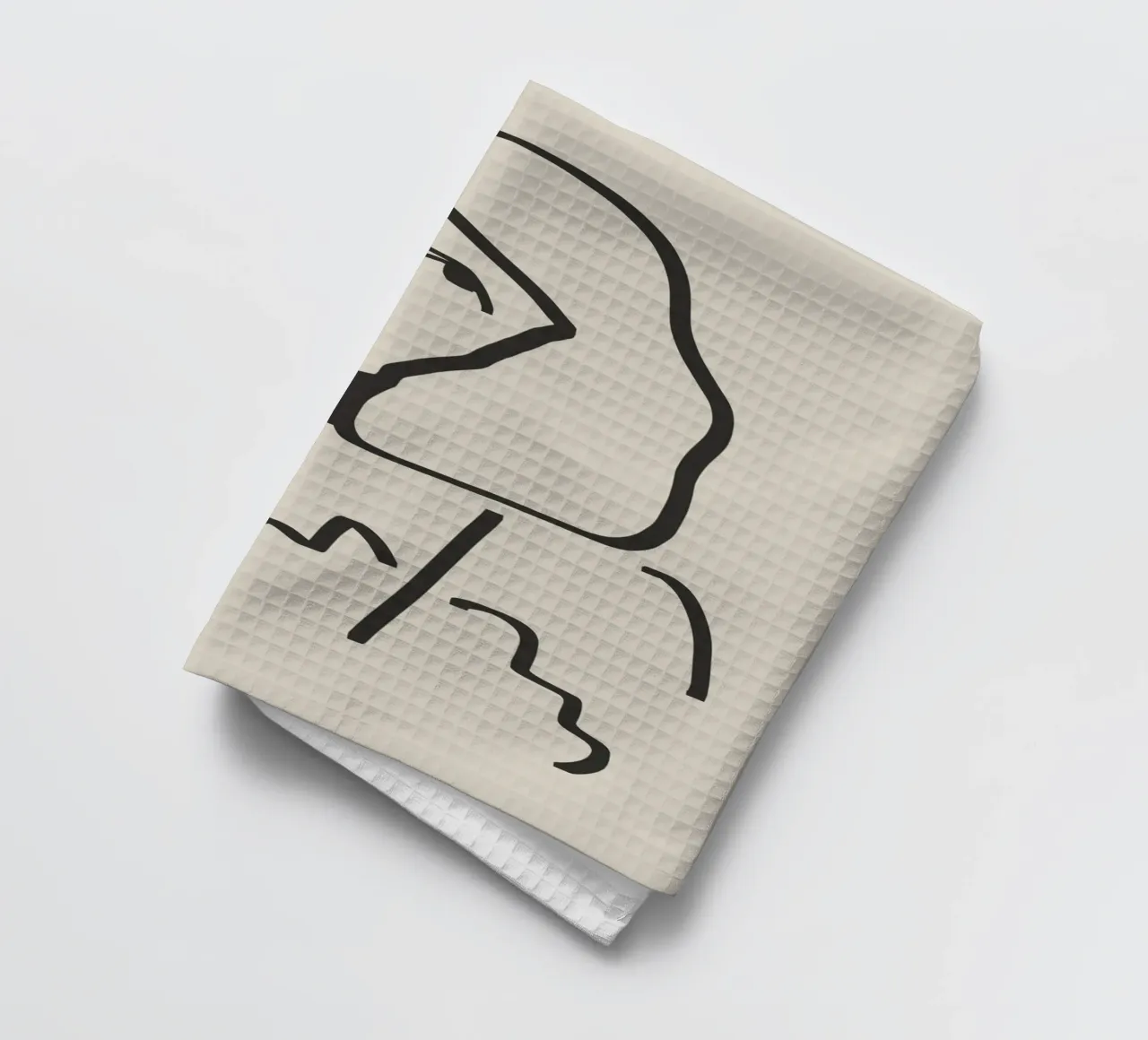 Ritratto candido in line art 16 canovaccio da cucina da Little Dean