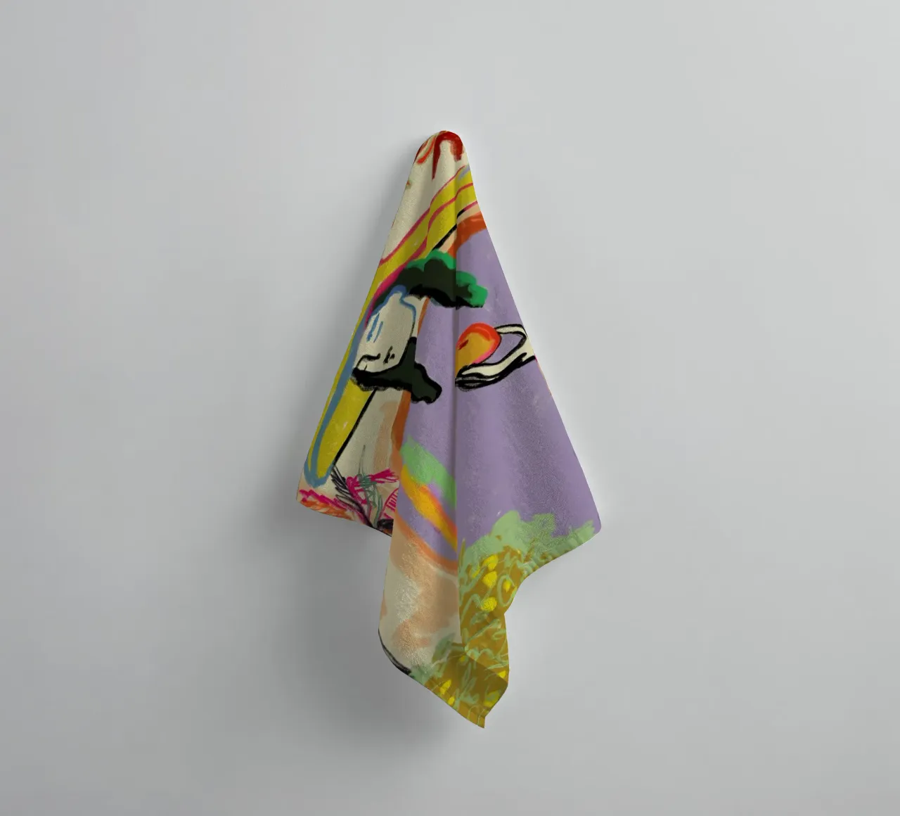 Harvest towel by Sandra Poliakov