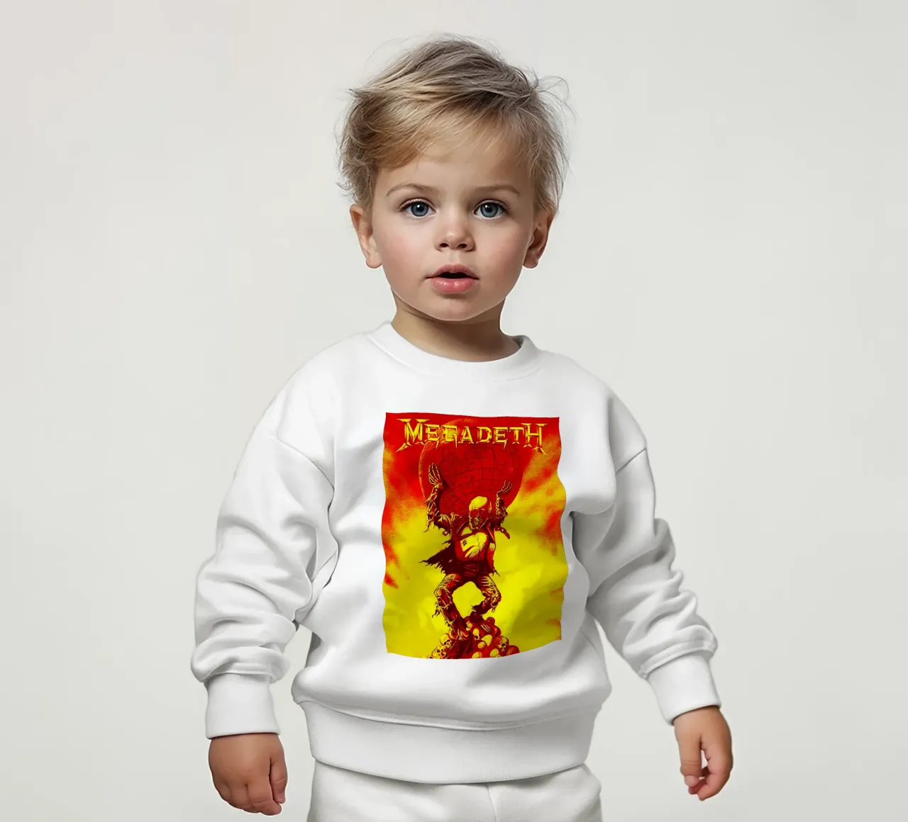 megadeth band art felpa neonato da vanhesling