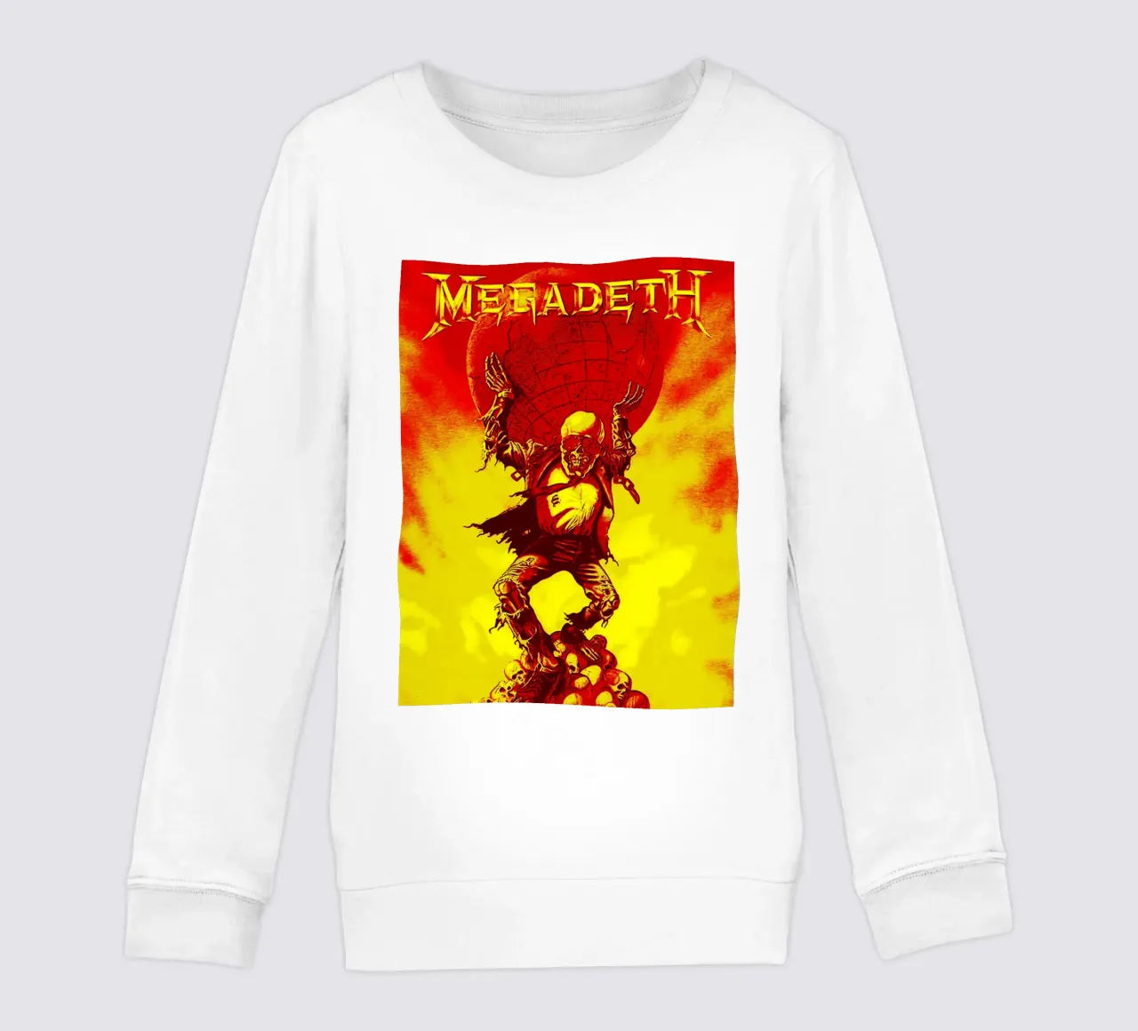 megadeth band art kids sweatshirt by vanhesling