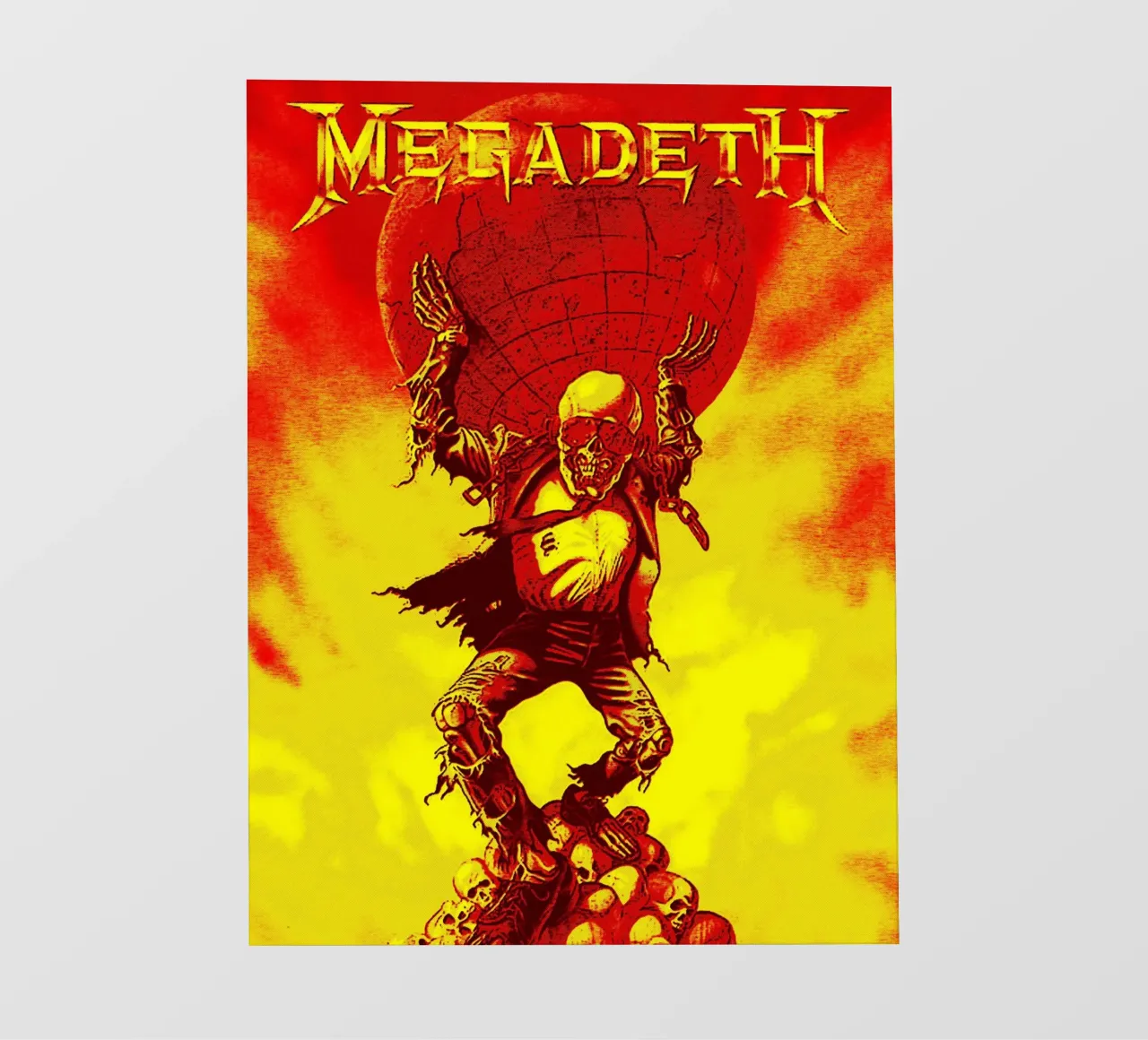 megadeth band art pellicola backlit da vanhesling