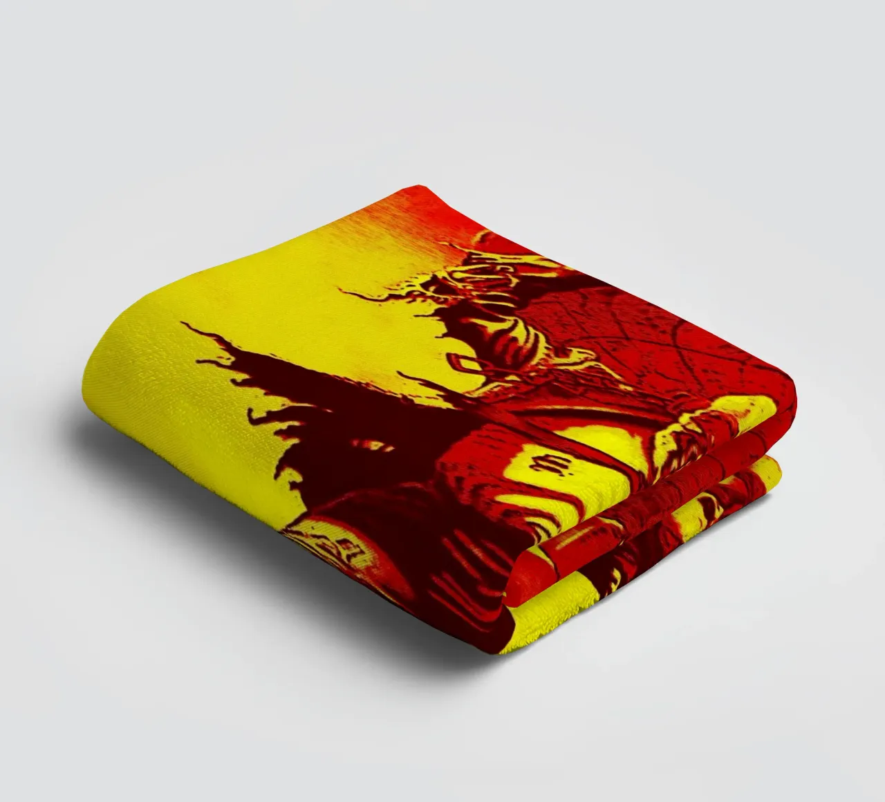 megadeth band art towel by vanhesling