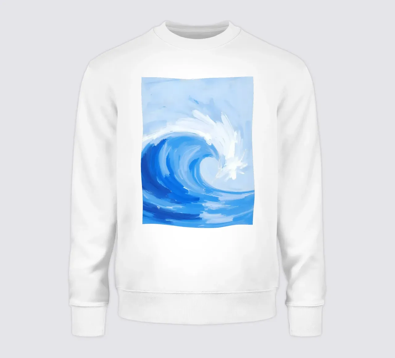 The wave felpa da Ohkimiko
