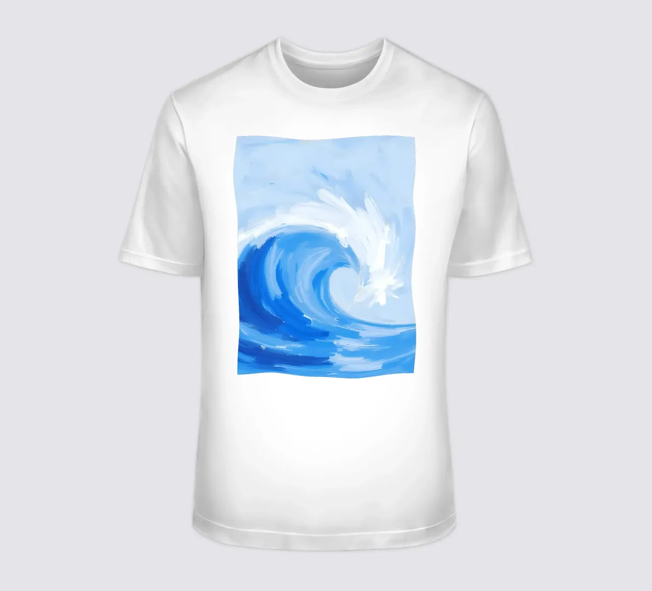 The wave t-shirt da Ohkimiko