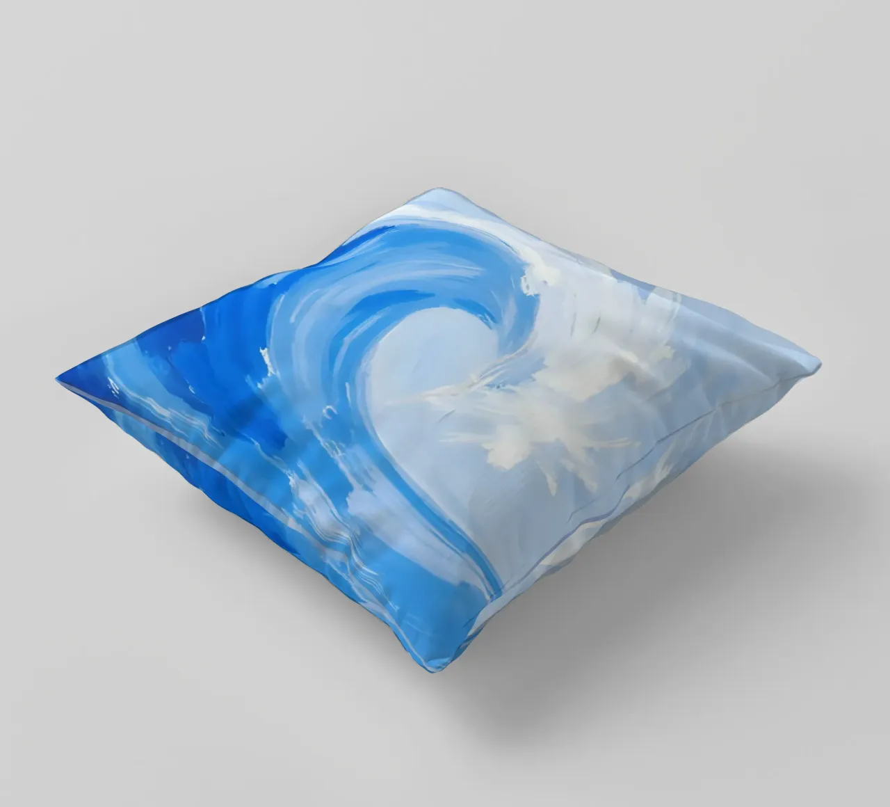 The wave cuscino da Ohkimiko